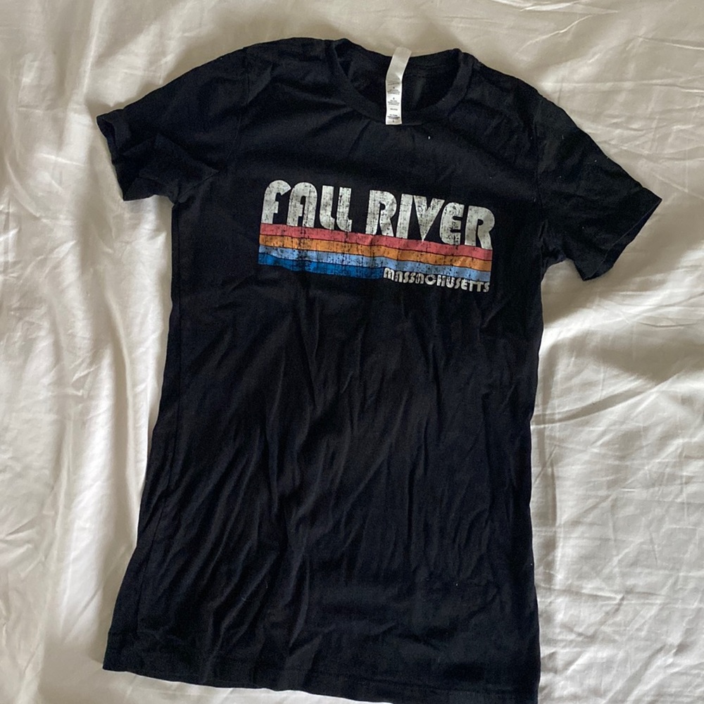 Fall River t-shirt, size large but fits like a small